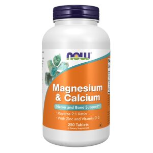 Magnesium og calcium med zink og D3-vitamin – 250 tabletter – Viking Supplements