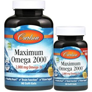Maximum Omega 2000 – 90 + 30 bløde kapsler – Viking Supplements
