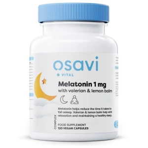 Melatonin med baldrian og citronmelisse