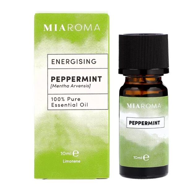 Miaroma Pebermynte 100% Ren æterisk olie – 10 ml. – Viking Supplements