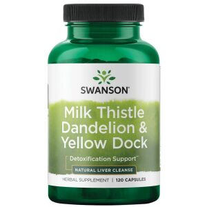 Mælketistel, mælkebøtte og gul skvalderkål – 120 kapsler – Viking Supplements