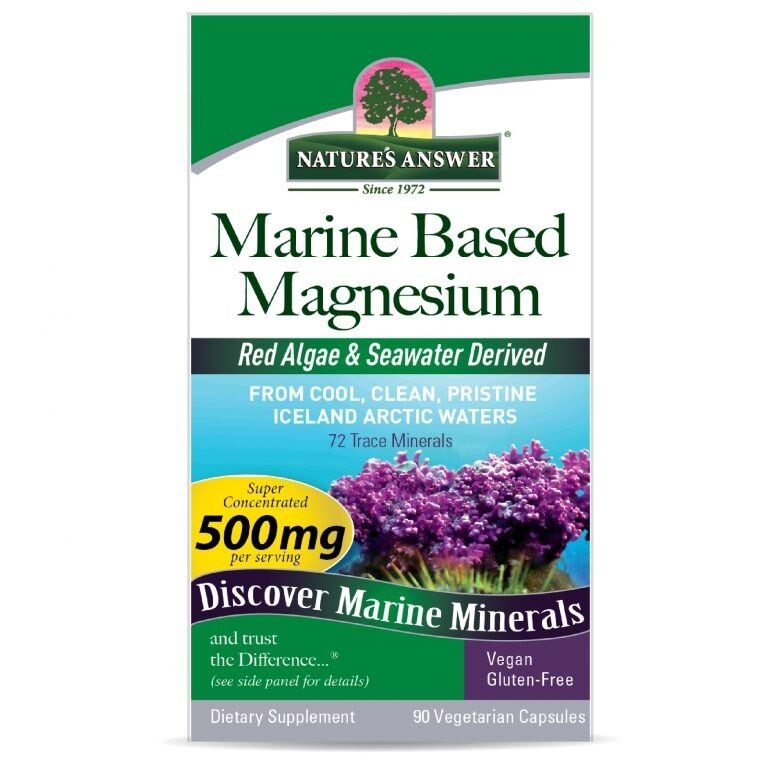 NATURE'S ANSWER Magnesium fra havet (90 kapsler) – Viking Supplements