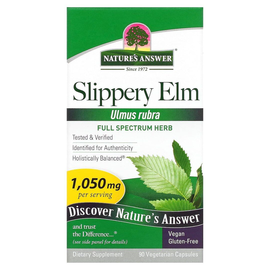 NATURE'S ANSWER Glat elm-ekstrakt (60 ml / 2 fl. oz.) – Viking Supplements