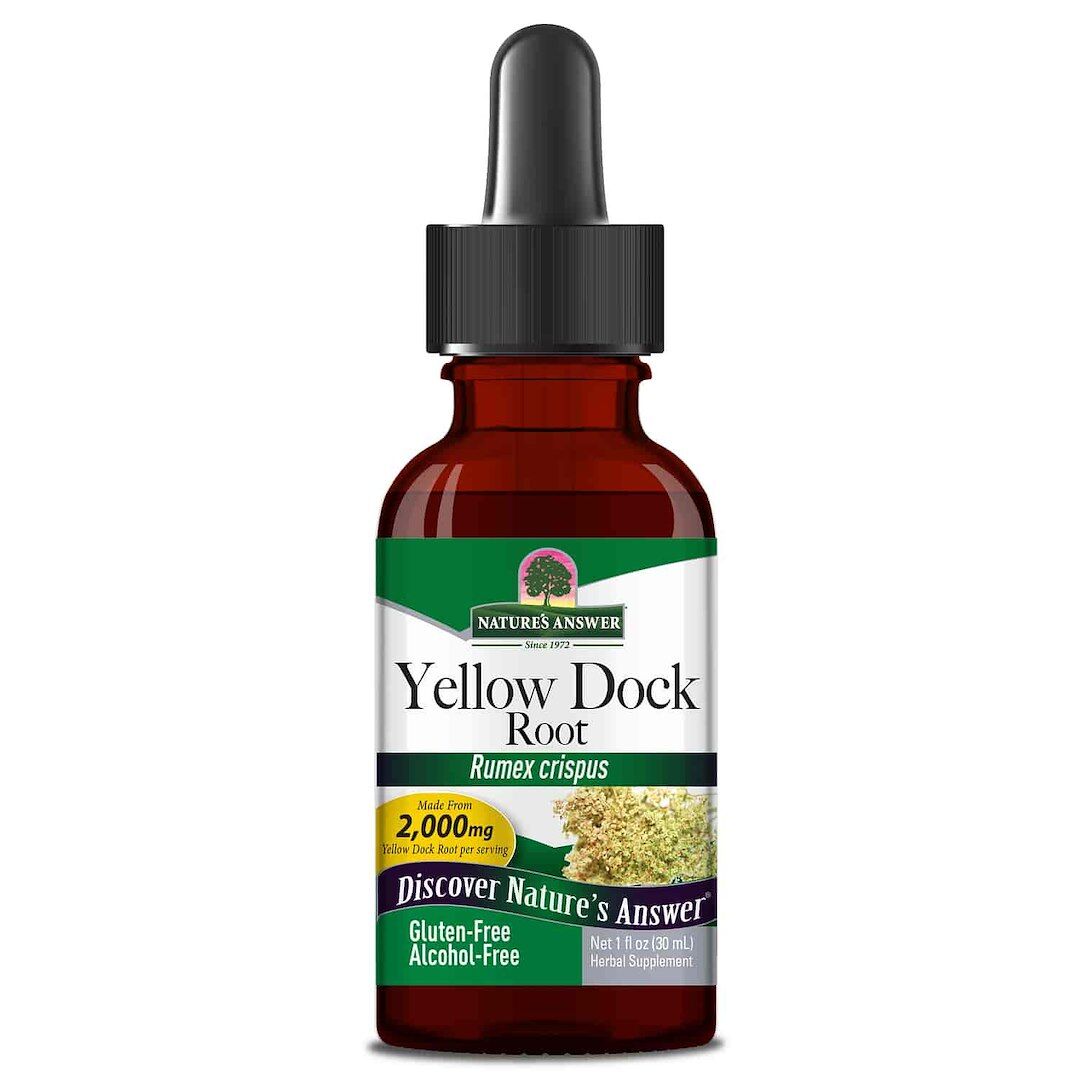 NATURE'S ANSWER Gul skvalderkålrod (30 ml / 1 fl. oz.) – Viking Supplements
