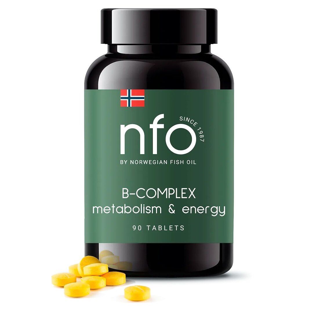 NFO B-kompleks (90 tabletter) – Viking Supplements