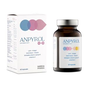 NORSA PHARMA Anpyrol KPU/HPU (60 kapsler) - Viking Supplements