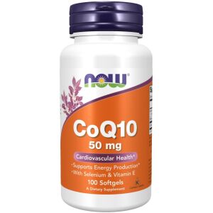 NOW FOODS CoQ10 50 mg (100 kapsler) – Viking Supplements