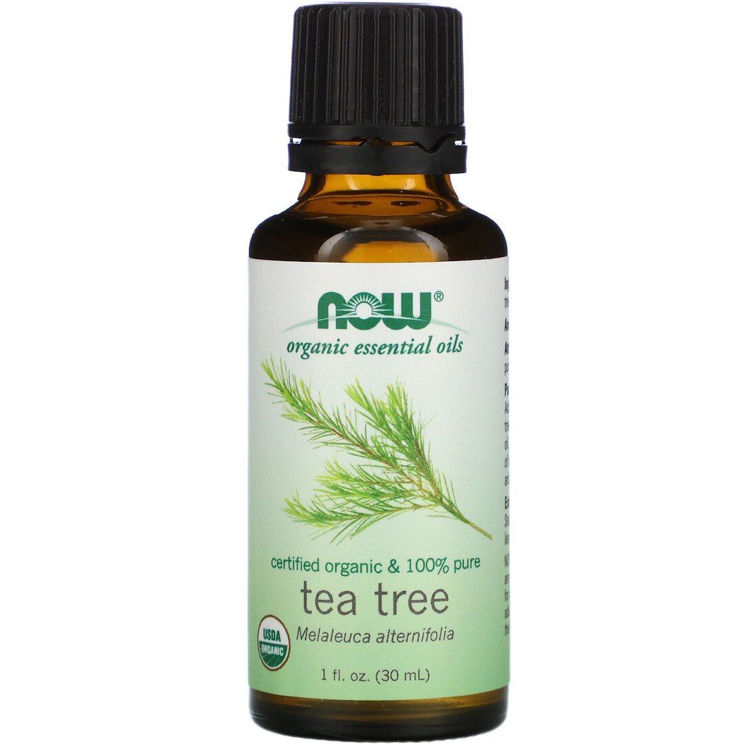 NOW FOODS Økologisk tea tree-olie (30 ml / 1 fl. oz.) – Viking Supplements