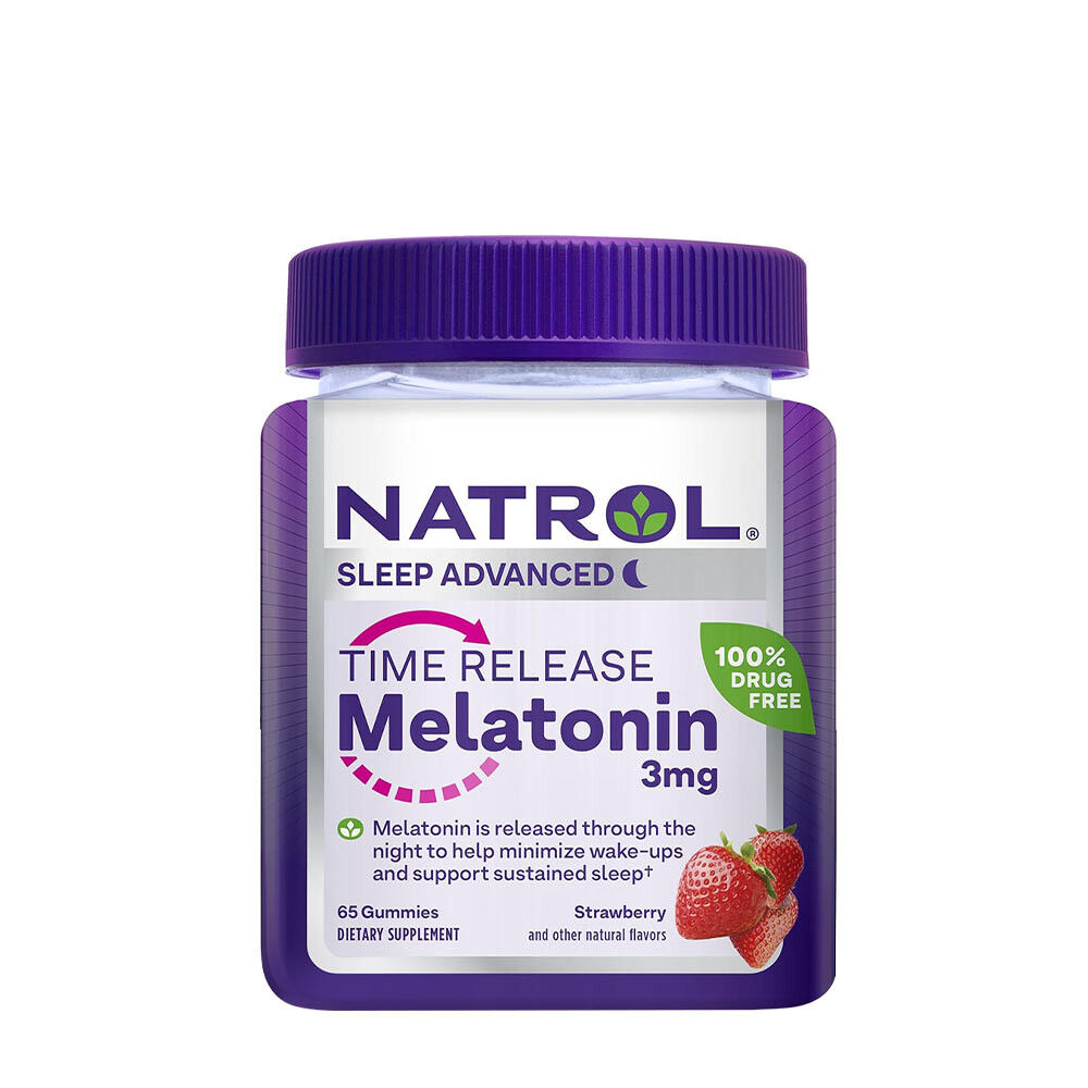 Natrol Melatonin-gummibonbons 3 mg (65 stk.)