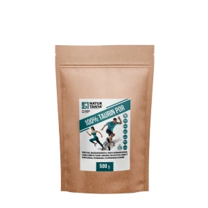 Natur Tanya 100% Taurinpulver – uden tilsætningsstoffer (500 g)