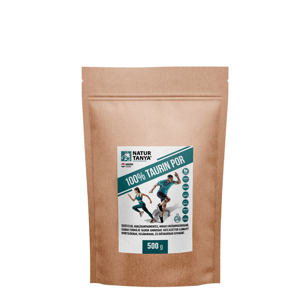 Natur Tanya 100% Taurinpulver – uden tilsætningsstoffer (500 g)