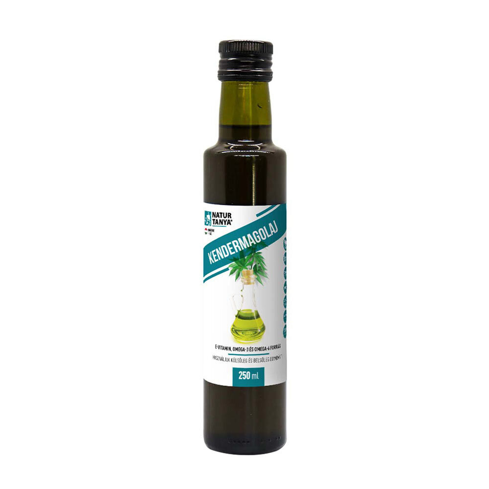 Natur Tanya hampfrøolie (250 ml) - Viking Supplements