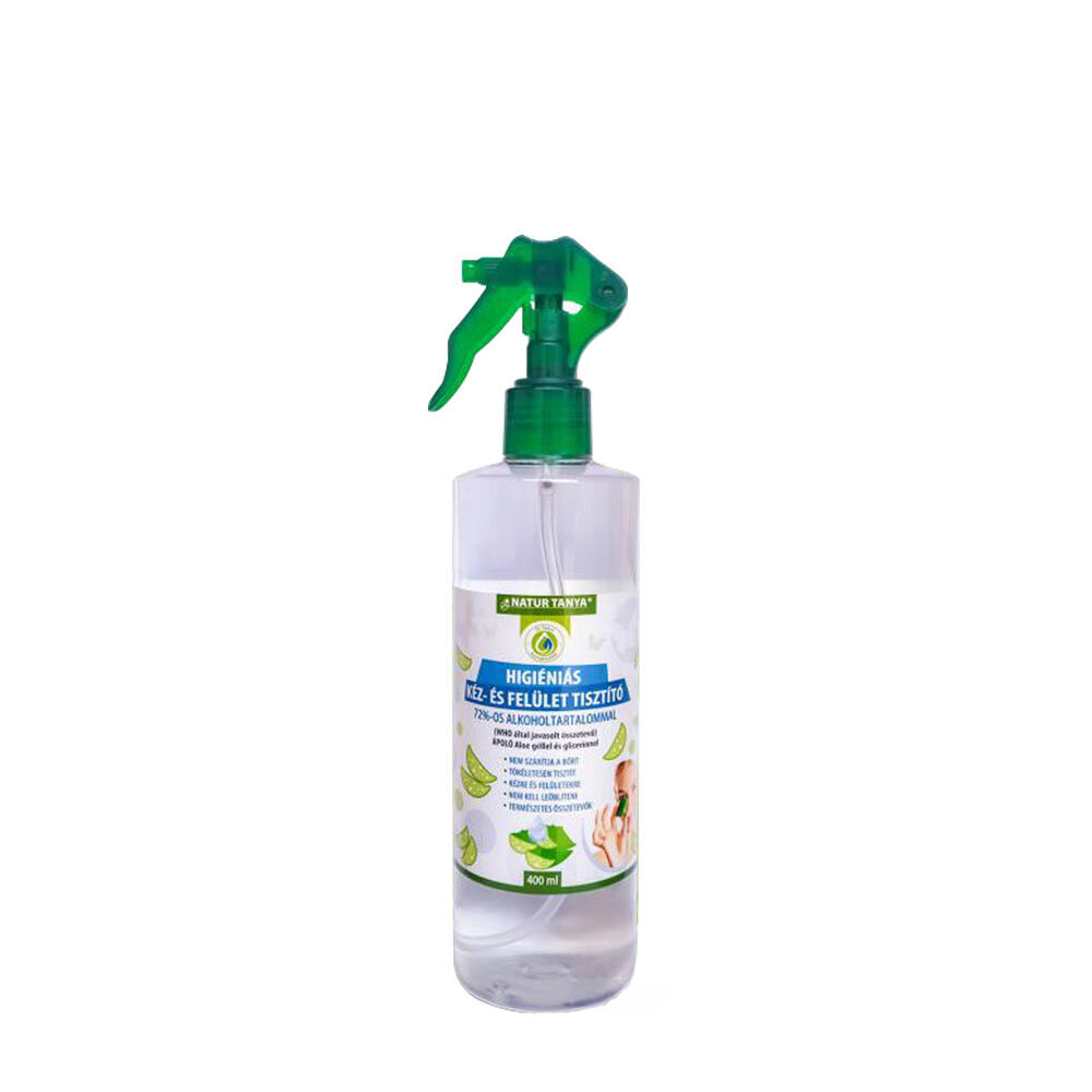 Natur Tanya Hygiejnisk rengøringsspray til hænder og overflader (400 ml) - Viking Supplements