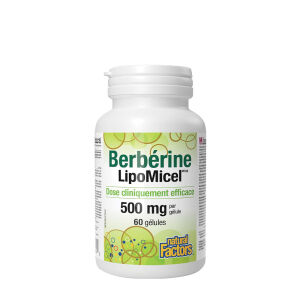 Natural Factors Berberine LipoMicel Matrix (60 bløde kapsler) - Viking Supplements