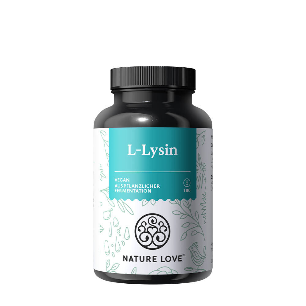 Nature Love L-lysin (180 kapsler) – Viking Supplements