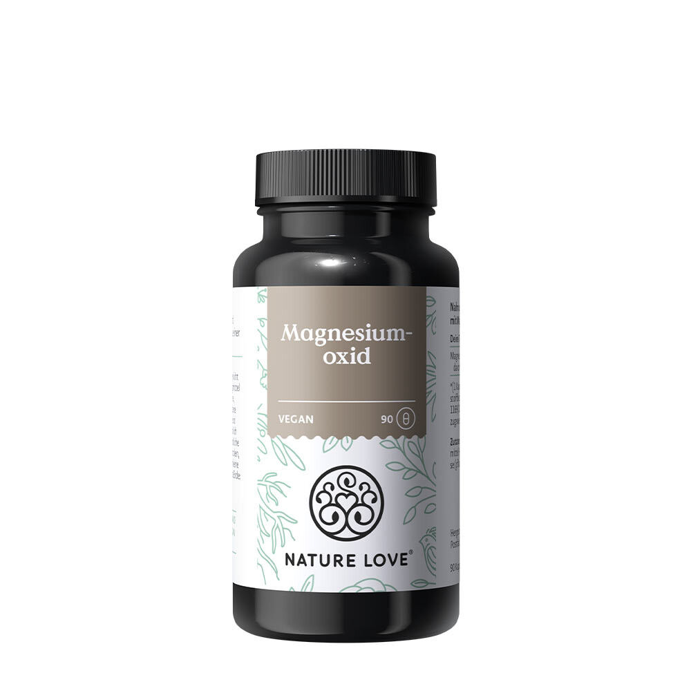 Nature Love Magnesiumoxid (90 kapsler) - Viking Supplements