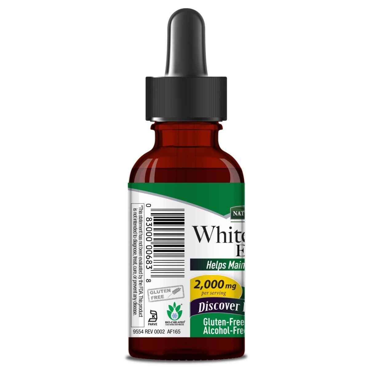 Nature's Answer White Willow 2000mg Alcohol-Free 30ml - Billede 3