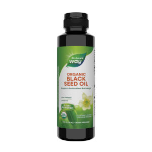 Natures Way sortfrøolie (235 ml) - Viking Supplements