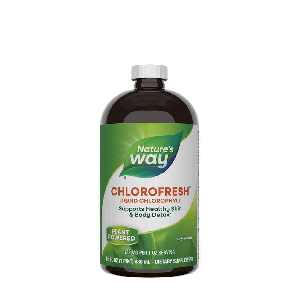 Natures Way Chlorofresh® flydende klorofyl (480 ml)