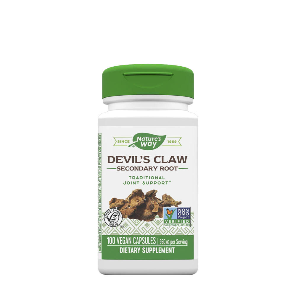 Natures Way Djævelsklo – sekundær rod (100 kapsler) - Viking Supplements