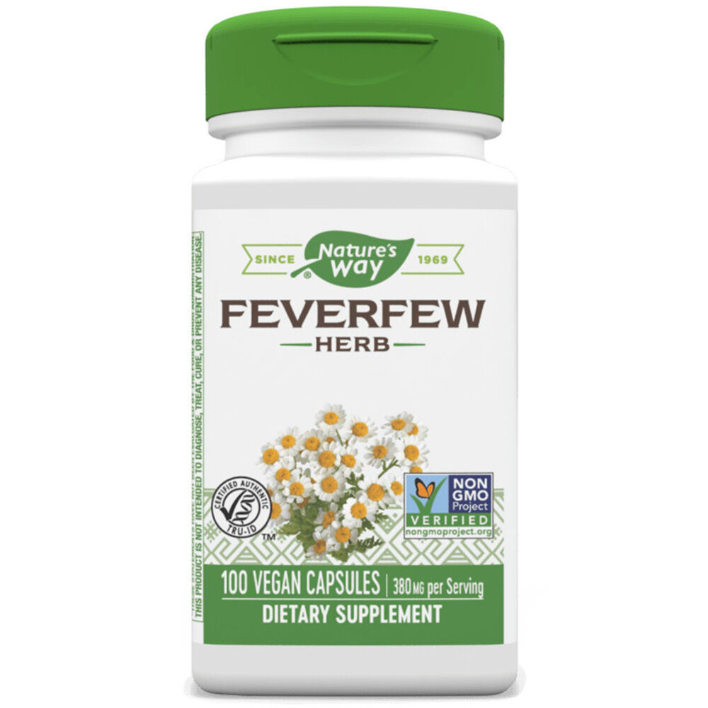 Nature's Way Matrem-urt 380 mg, 180 vegetabilske kapsler - Viking Supplements