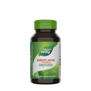Natures Way Riboflavin Vitamin B2 (30 tabletter) - Viking Supplements