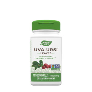 Natures Way Uva Ursi-blade (100 kapsler) - Viking Supplements