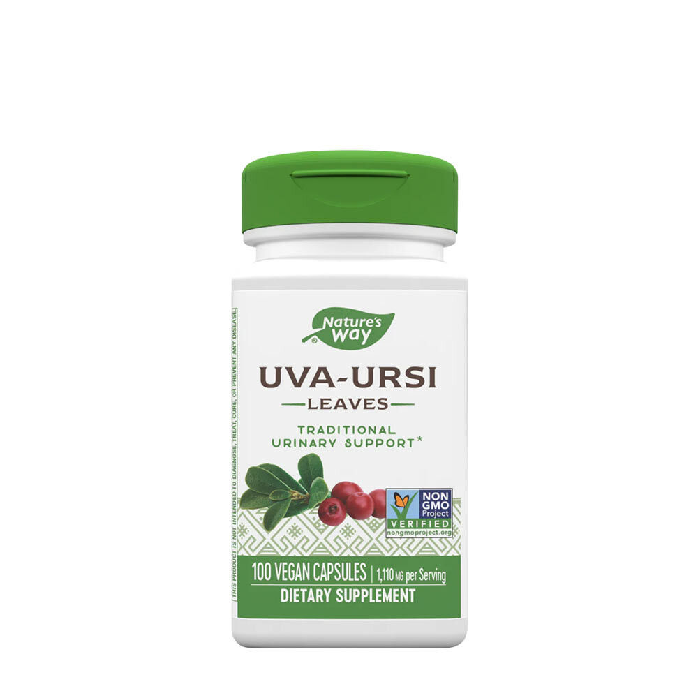 Natures Way Uva Ursi-blade (100 kapsler) - Viking Supplements