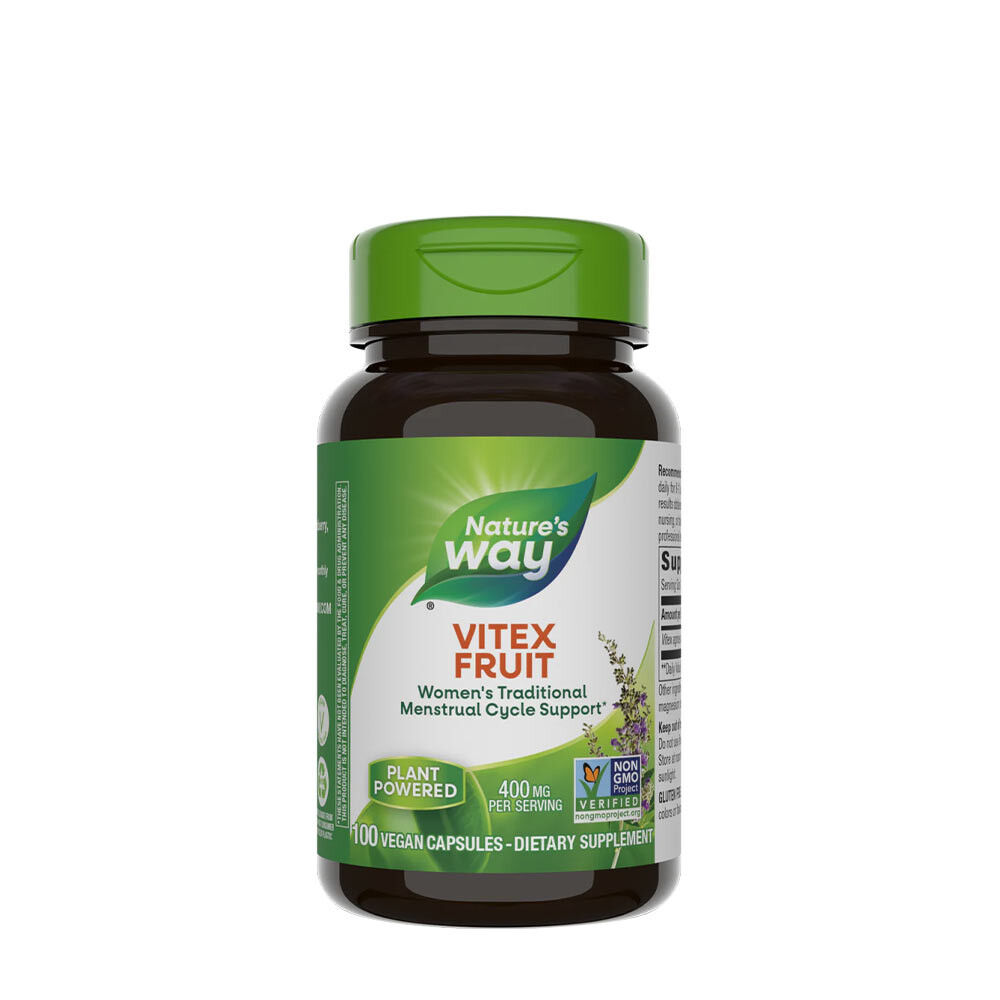 Natures Way Vitex-frugt (100 kapsler) - Viking Supplements