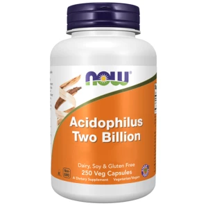 Now Foods Acidophilus Two Billion, 250 vegetabilske kapsler – Viking Supplements