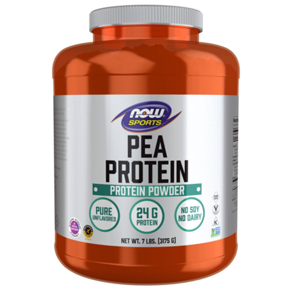 Now Foods Pea Protein unflavored 3175g - Viking Supplements