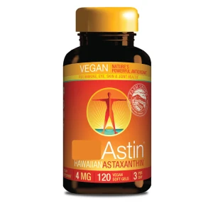 Nutrex Vegan Astin Hawaiian Astaxanthin 4 mg, 120 vegetabilske blødkapsler – Viking Supplements