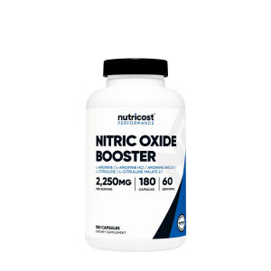 Nutricost Nitric Oxide Booster 750 mg (180 kapsler) - Viking Supplements