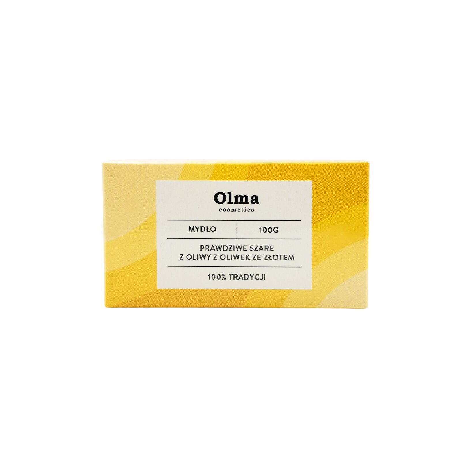 OLMA COSMETICS True Gray olivenoliesæbe med guld (100 g) - Viking Supplements