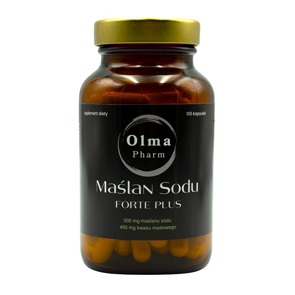 OLMA PHARM Sodium Butyrate Fort (100 kapsler) - Viking Supplements