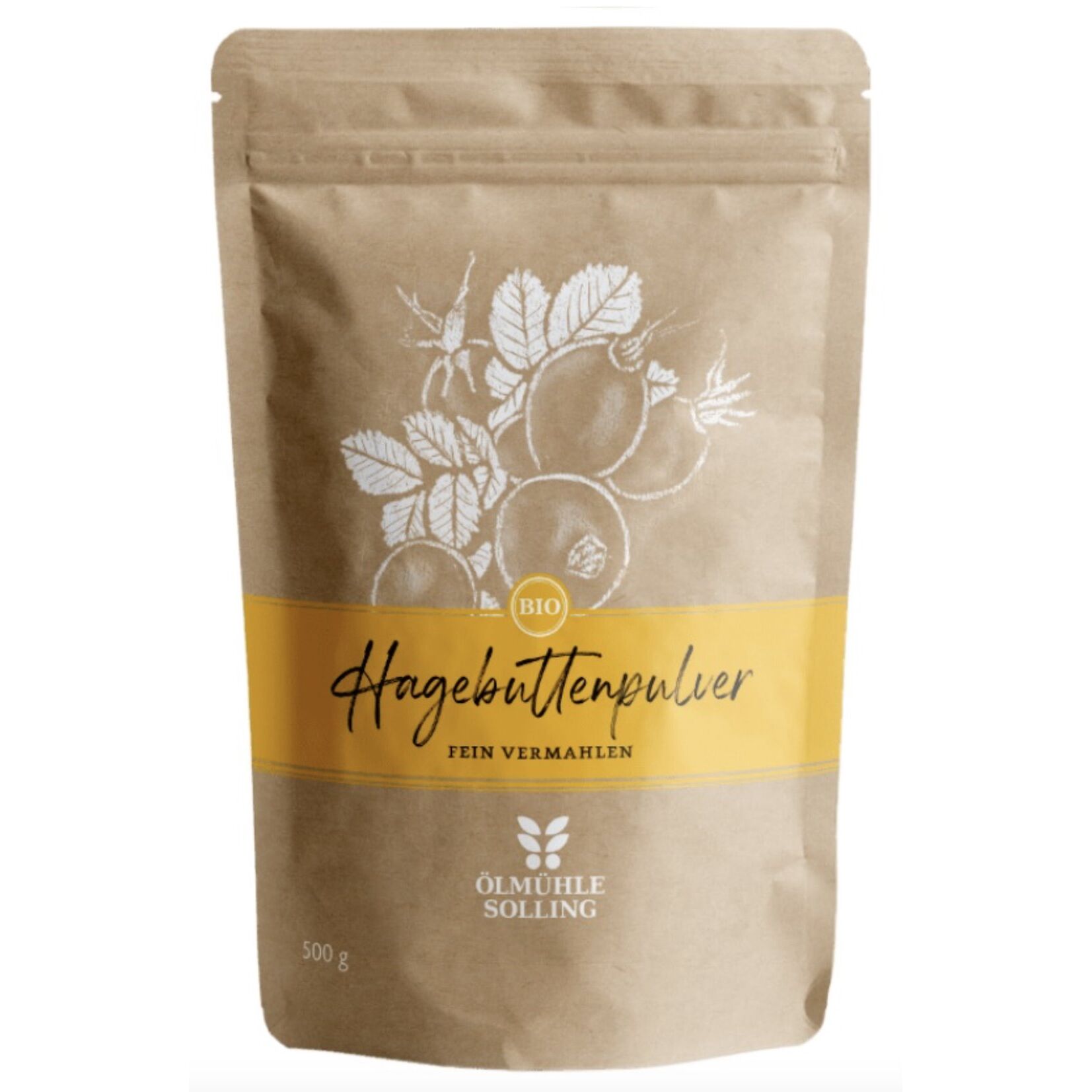 OLMUHLE SOLLING BIO Hybenpulver (500 g / 17