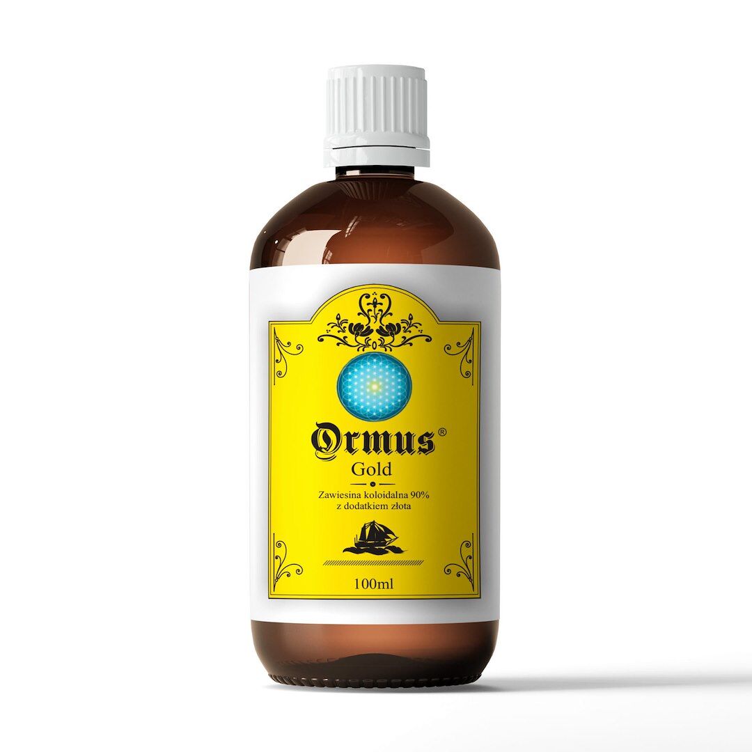 ORMUS ORME Guld – Livets grundstoffer 90% Guld Sølv Platin Rod Krom (100 ml) – Viking Supplements