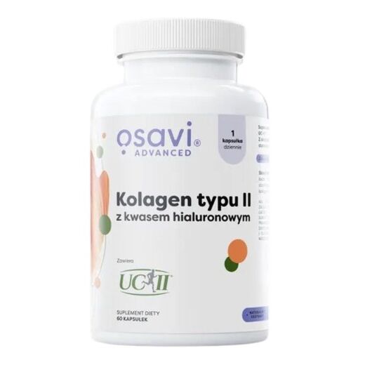 OSAVI Kollagen type II med hyaluronsyre (60 kapsler) - Viking Supplements