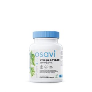 OSAVI Omega-3 VEGAN 250 mg DHA (60 vegetabilske kapsler) - Viking Supplements
