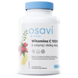 OSAVI C-vitamin 1000 med rutin og hyben (120 vcaps) – Viking Supplements