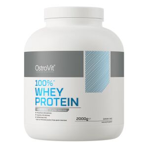 OSTROVIT 100% Valleprotein  banankage (2000 g) - Viking Supplements