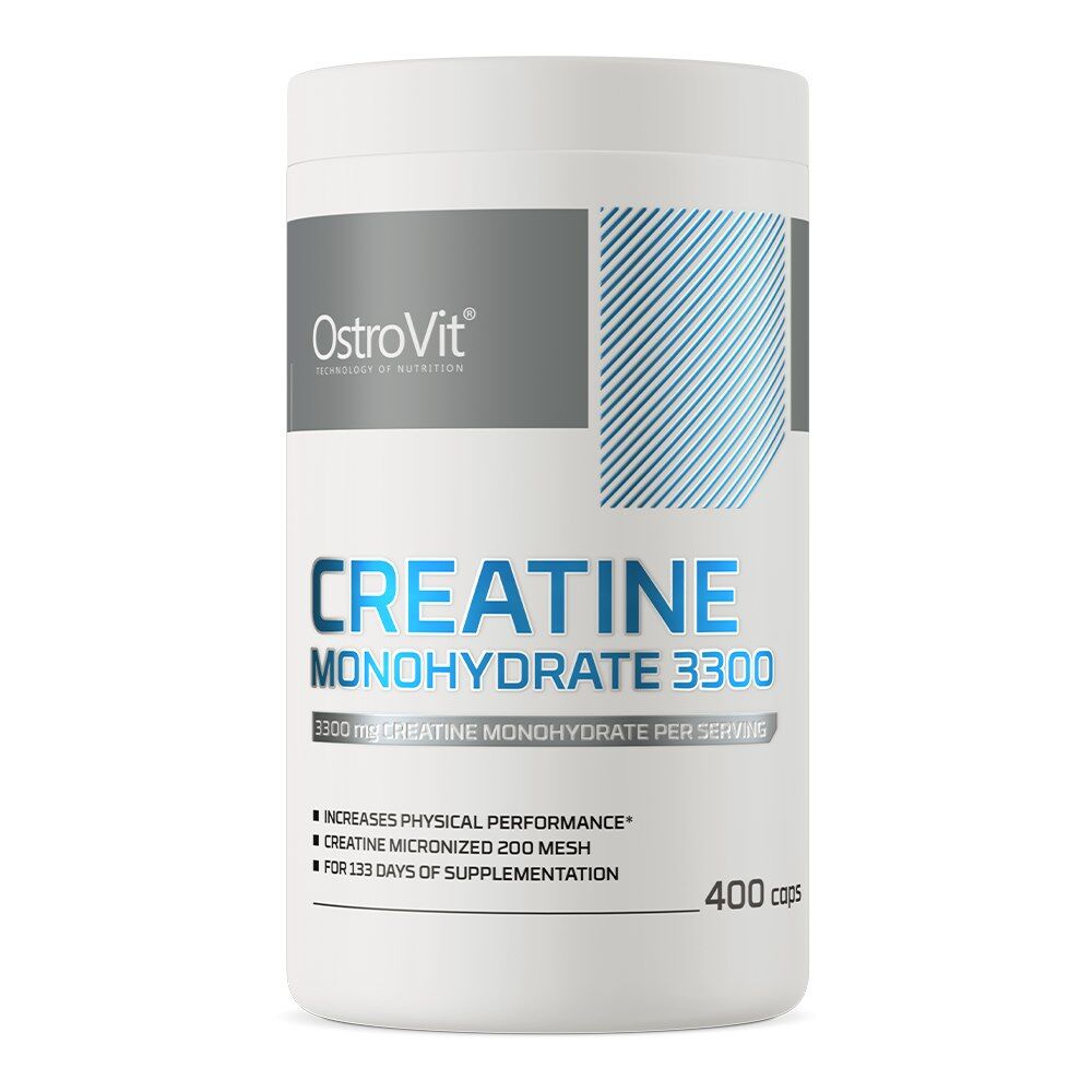 OSTROVIT Kreatinmonohydrat 3300 mg (400 kapsler) - Viking Supplements