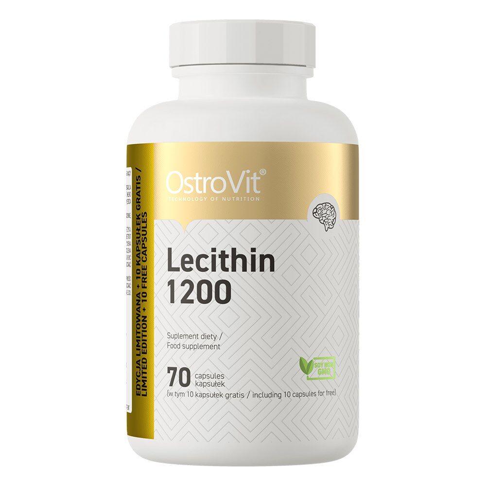OSTROVIT Lecithin 1200 mg (70 kapsler) - Viking Supplements