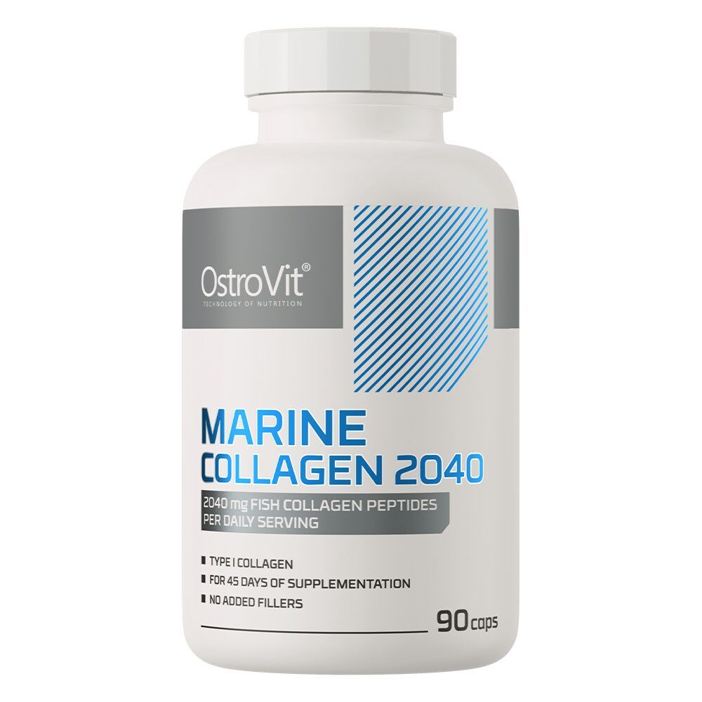 OSTROVIT Marine Collagen 2040 mg (90 kapsler) - Viking Supplements
