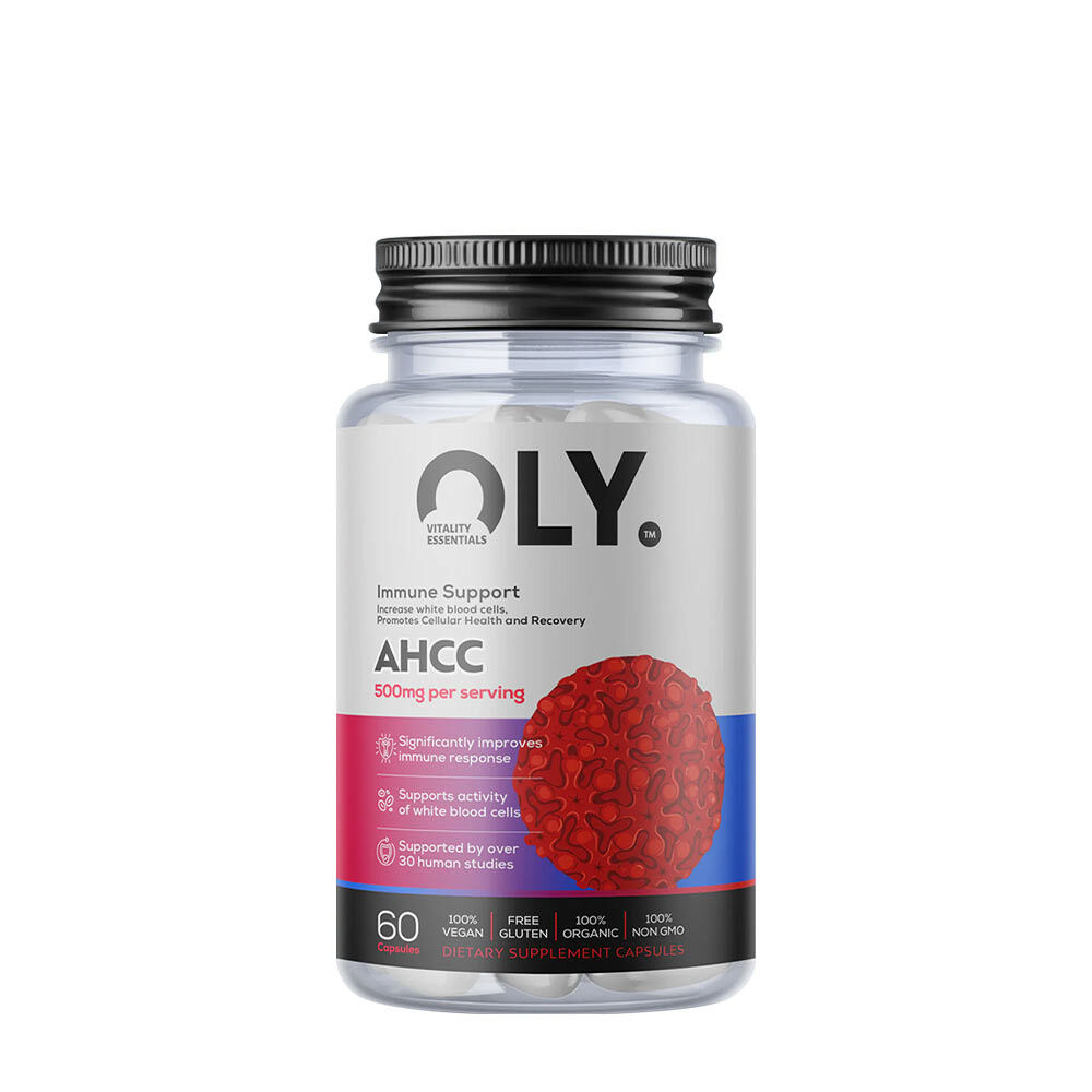 Oly AHCC 500 mg (60 kapsler) – Viking Supplements