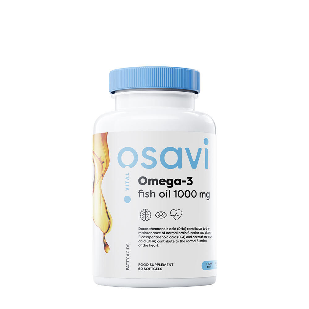 Omega-3-fiskeolie, molekylært destilleret