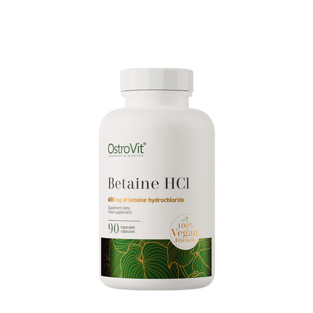 Ostrovit Betaine HCL Vege (90 kapsler) - Viking Supplements