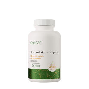 Ostrovit Bromelain + Papain 100% Vege (100 kapsler) - Viking Supplements