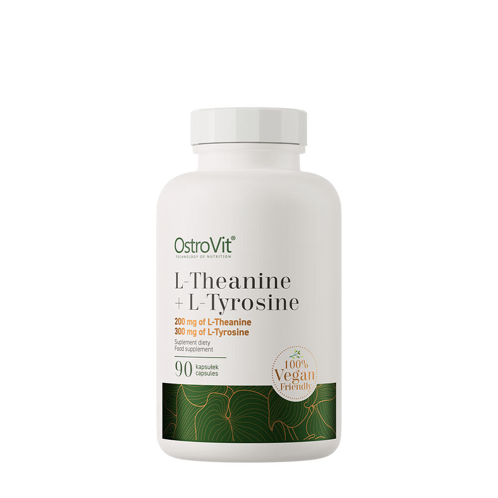 Ostrovit L-theanin + L-tyrosin VEGAN (90 kapsler) - Viking Supplements