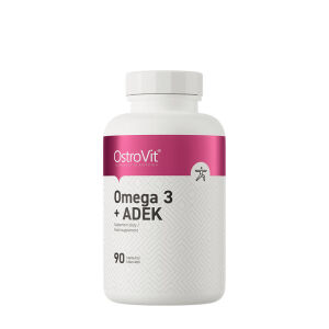 Ostrovit Omega 3 + ADEK (90 kapsler) - Viking Supplements